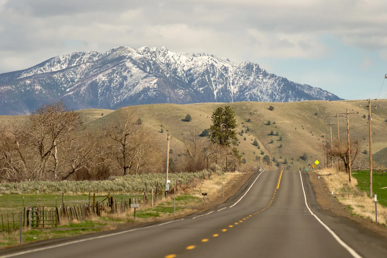 Eastern Oregon landscape near Hermiston