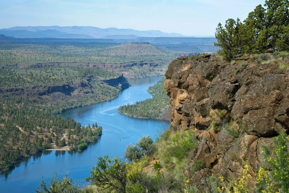 Lake Billy Chinook near Madras Oregon