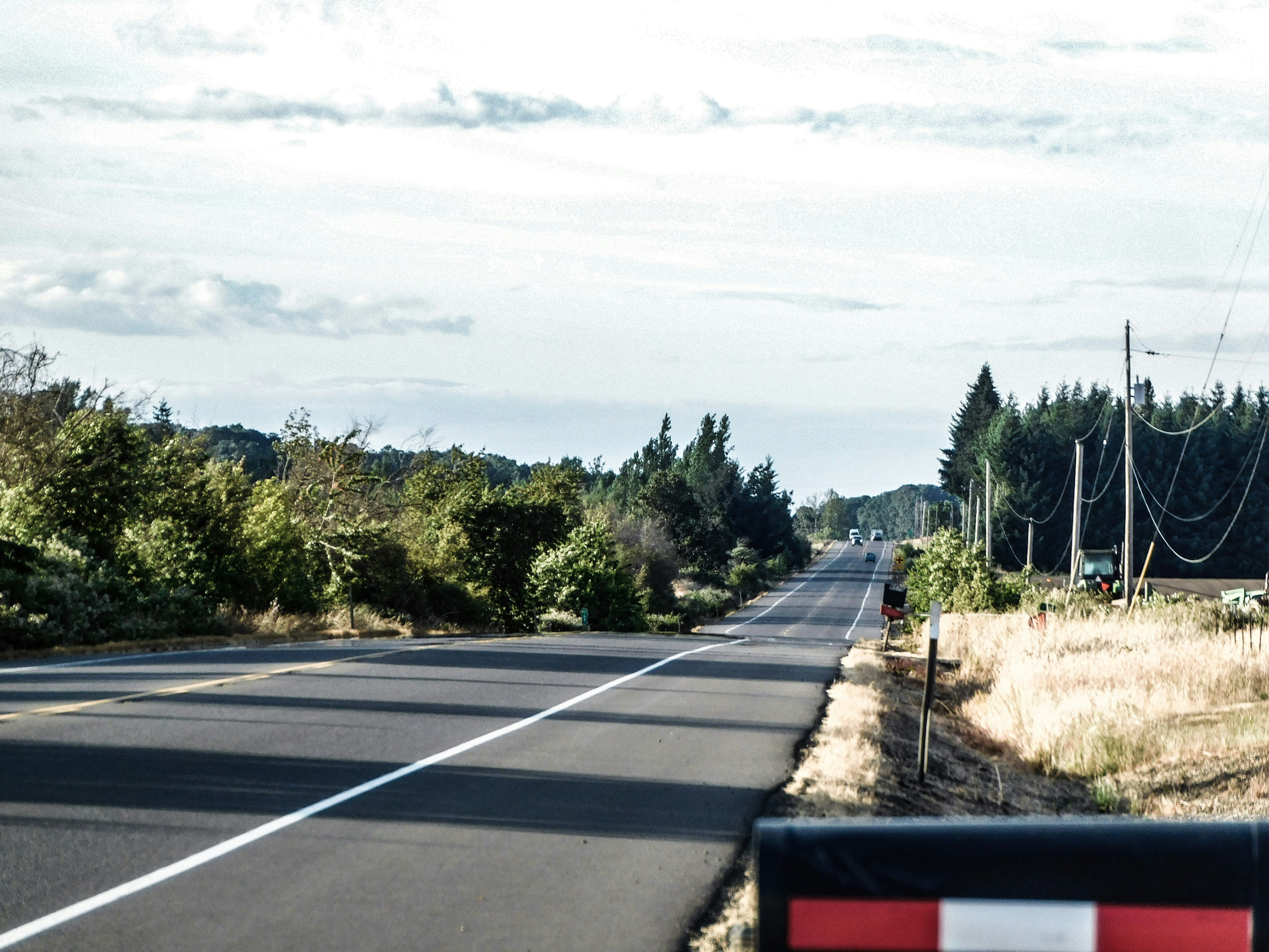 Willamette Valley country road near Independence Oregon