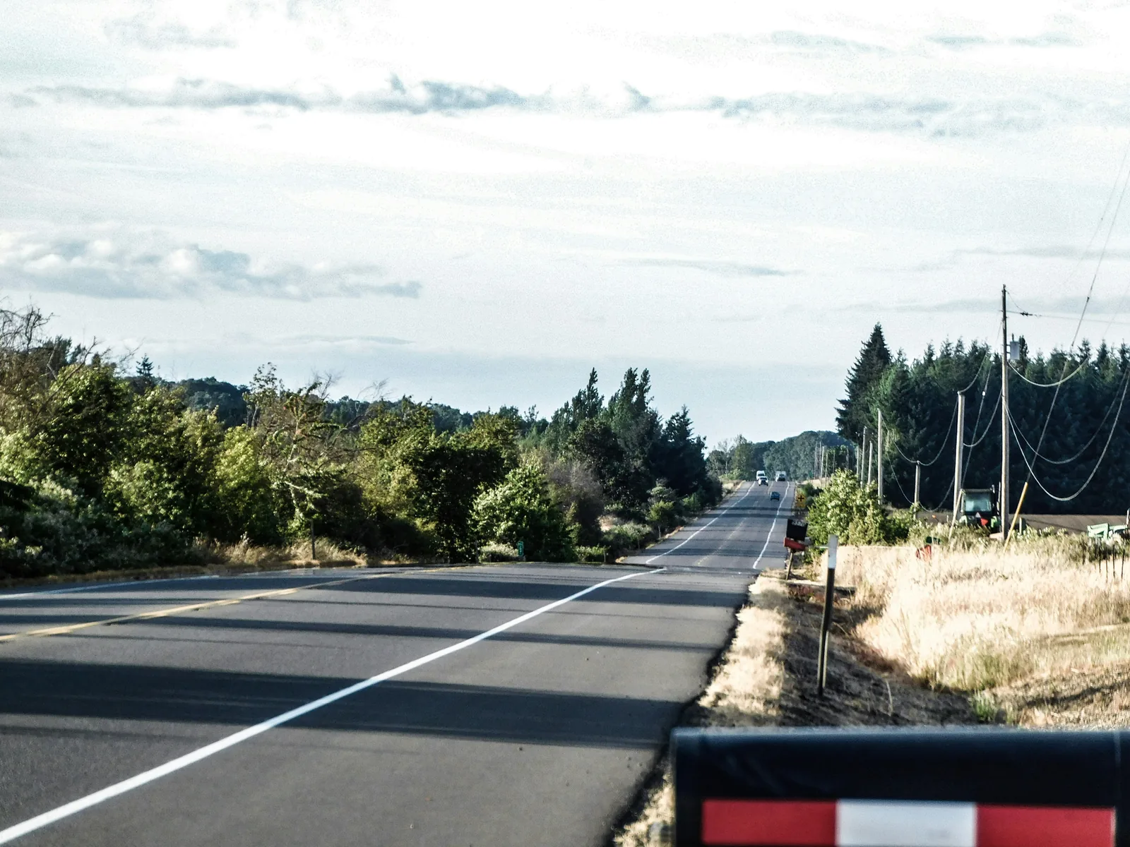 Willamette Valley country road near Independence Oregon